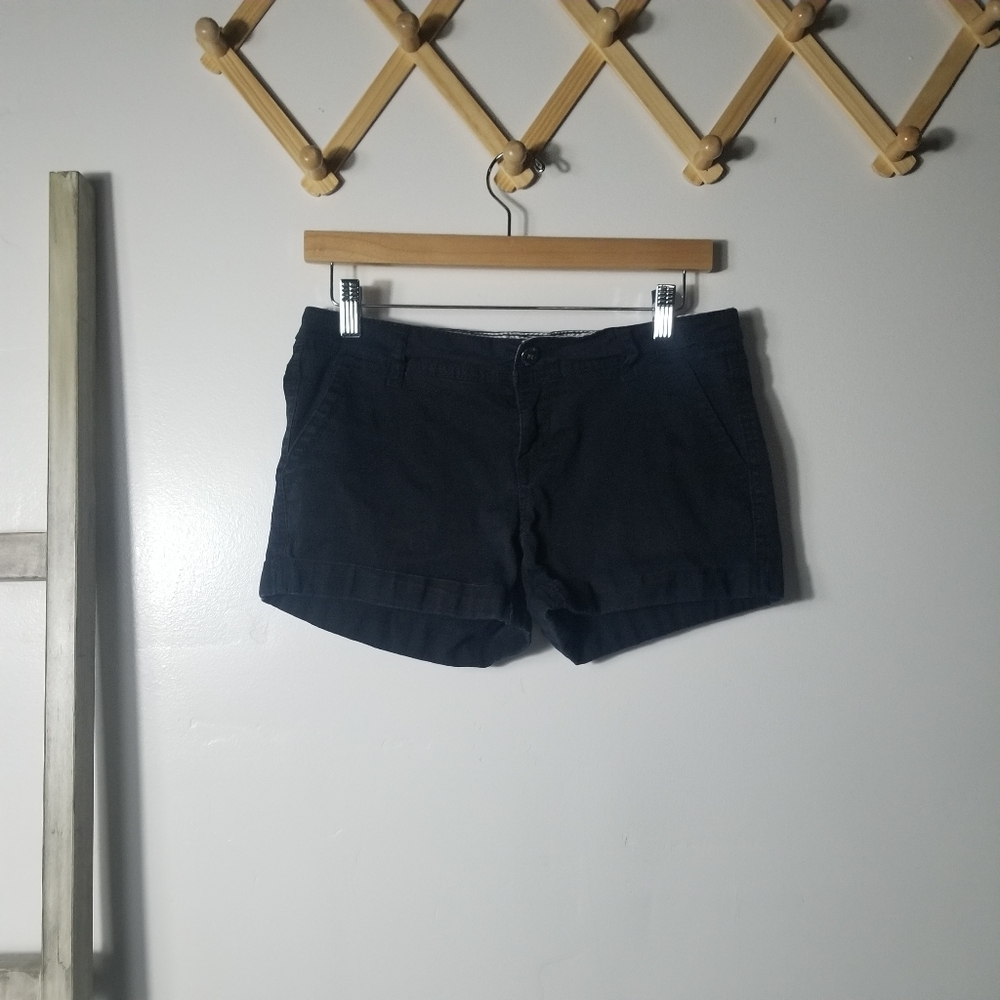 AEROPOSTALE WOMEN'S BLACK SHORTS SIZE 6 (SEE ALL PHOTOS)